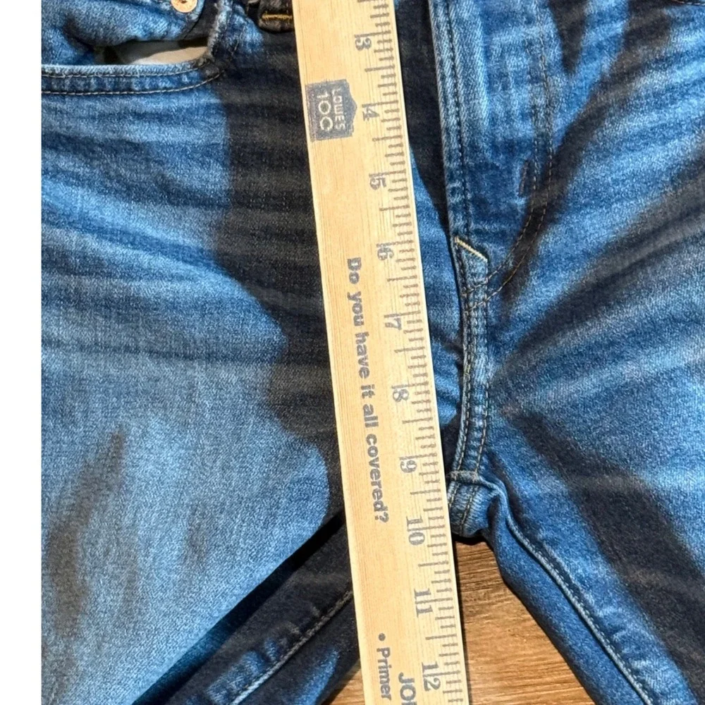 American Eagle Airflex+ Mens Straight Leg Jeans Medium Wash Blue Denim 28x28" - Picture 5 of 8